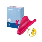 Satisfyer High Fly pirksta vibrators – 18 cm (7″) – sarkans — Foto 1