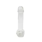 Stikla dildo – 17 cm (6.7″) – Gluds — Foto 3