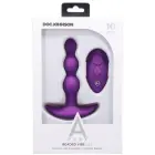 A-Play SHAKER Beaded Vibrating Anal Plug – USB – Black — Photo 2