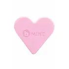 b-Vibe Butties B-Mine – silikona anālais spraudnis ar sirds formas pamatni – 8,9 cm — Foto 5