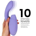 Womanizer Duo 2 divu darbību gaisa pulsa stimulators un vibrators – violets — Foto 4