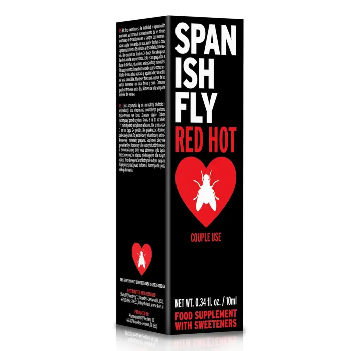 Spanish Fly Red Hot stimulējošais uztura bagātinātājs – 10 ml Foto 2