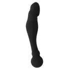 Black&Silver Karl Model G-punkti anaaldildo – 18 cm (7″) – Must — Foto 3