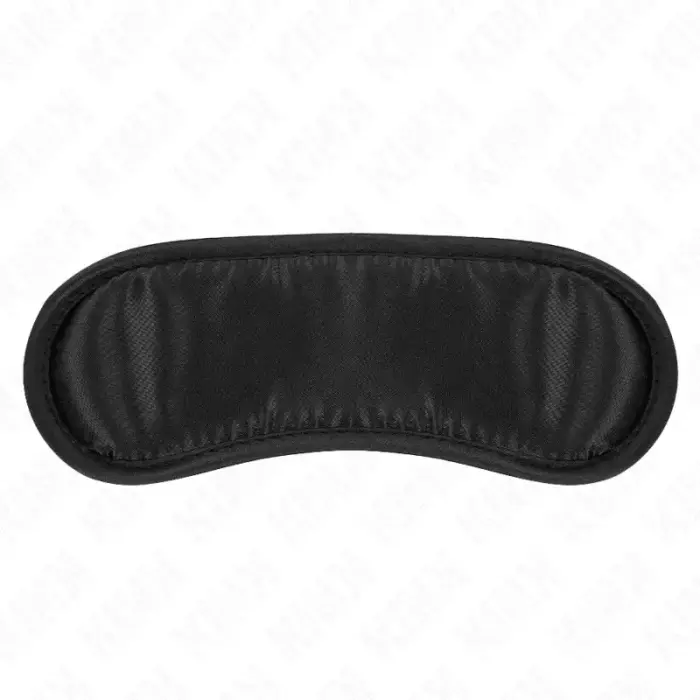 KINK Satin Adjustable Headband 19x6 cm – Versatile Black Accessory