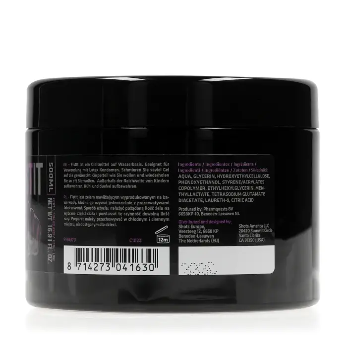 FistIt Anal Relaxer lubrikants uz ūdens bāzes – 500 ml Foto 2