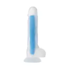 BEYOND BY TOYFA Bruce tumsā spīdošs dildo – 16.5 cm (6.5″) – zils — Foto 3