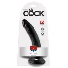 King Cock 7 juodas dildo – 20.5 cm (8.1″) — Nuotrauka 1