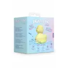 PLAY WITH ME Splash – мини водонепроницаемый силиконовый массажёр – жёлтый – 7,6 см — Фото 1