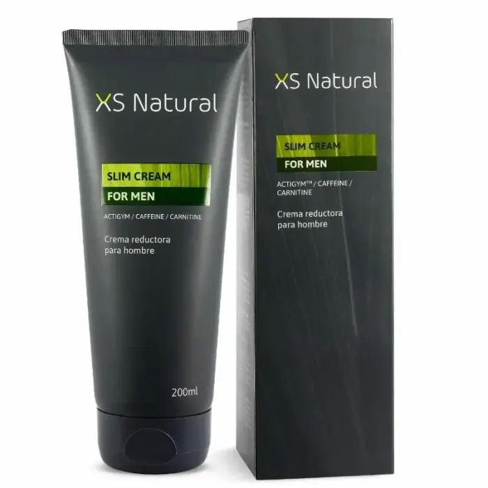 500 Cosmetics XS Natural крем для похудения для мужчин, для живота – 200 мл