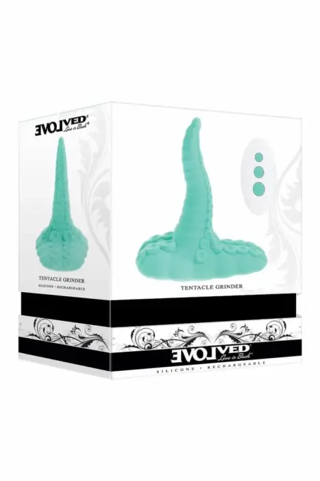 EVOLVED Tentacle Grinder – гибкая силиконовая интимная машина с пультом – 14,3 см
