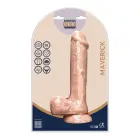 Mister Dixx Maverick – īpaši reālistisks silikona dildo ar piesūcekni – 24,5 cm — Foto 1