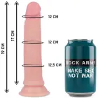 RockArmy Avenger Liquid Silicone sistēma – 19 cm (7.5″) – miesas krāsa — Foto 3