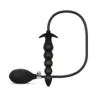 Anal Collection Inflatable Anal Plug with Pump – 20 cm – Black — Photo 1