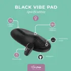 Vibe Pad dubultais vibrators ar tālvadības pulti – melns — Foto 6