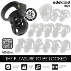 ADDICTED TOYS Locked Silent Keep система целомудрия 7.5 cm черный комплект — Фото 7