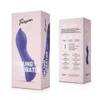 Teazers Curling Mini Vibrator – 17.4 cm (6.85″) – Midnight Violet Photo