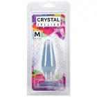 Doc Johnson Crystal Jellies keskmine silikoonist anaaltapp – 12.7 cm (5″) – läbipaistev — Foto 2