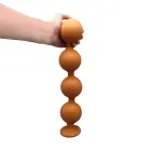 KSB Lieli Mega Sēklinieku Silikona Dildo – 23+ cm (9+″) – Rozā — Foto 4