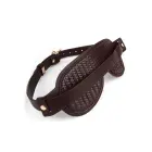 Taboom Cocoaelle – woven vegan leather blindfold – cocoa — Photo 7