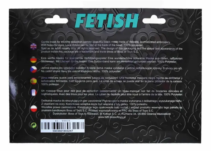 Love Mask Pink - B - Series Fetish Foto 3