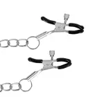 O-Ring Gag with Nipple Clamps – Black — Photo 8