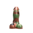 Kiotos Revolt Green Army 08 Large – silikoninis dildo – 22 cm — Nuotrauka 4