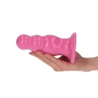 Olmo Anal Plug with Balls and Suction Cup – Pink — Photo 6