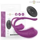 Intense Olivia виброяйцо с пультом управления – 9.5 см (3.75″) – фиолетовый — Фото 1