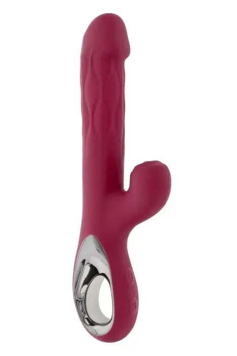 EVOLVED Bursting With Pleasure надувной двойной вибратор, силикон, 25,4 см