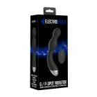 Силиконовый стимулятор ElectroShock G/P-Spot – 21 см – Черный — Фото 3