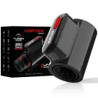 Jamyjob Vortex Tech Turbo Masturbator – Black-Red — Photo 1