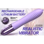 Sildošais G-punkta vibrators ar mēles stimulatoru – uzlādējams — Foto 10