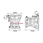 Cone Cell – male-to-female metal chastity device – adjustable elastic belt – 85–130 cm waist — Photo 13