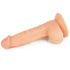 LoveToy The Ultra Soft Dude – reālistisks dildo – TPE – miesas krāsa – 20,3 cm — Foto 12