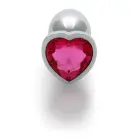 Heart Gem Butt Plug – S – Pink — Photo 4