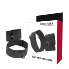 Darkness Nylon Handcuffs for Beginners – Adjustable Secure Restraints – Black — Photo 1