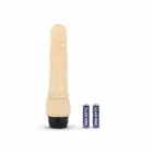 Jelly Glee – lankstus TPE vibruojantis dildo – skaidrus – 21 cm — Nuotrauka 3