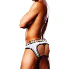 Prowler Oversized Paw Open Brief – White – S — Photo 3
