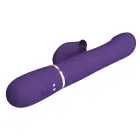 PRETTY LOVE Falin vibratorius – tamsiai violetinis — Nuotrauka 8