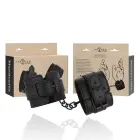 INTENSE FETISH Vegan Leather Adjustable Handcuffs – наручники – веганская кожа – чёрный — Фото 1