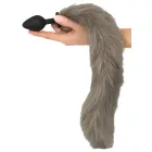Fluffy Tail dildo – 45 cm – Pilkas Photo