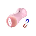 Vibrating and Pulsating Masturbation Cup – Pink — Photo 8