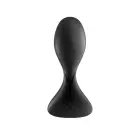 Trendsetter Vibrating Butt Plug – 12 cm – Black — Photo 3