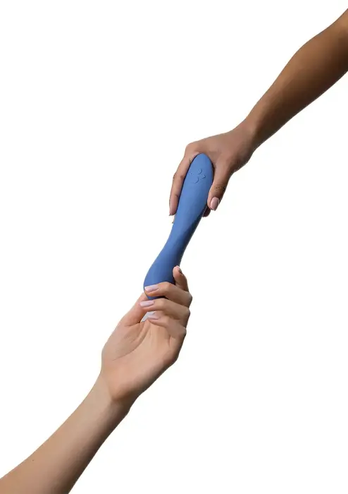 Rave 2 вибратор – 15 см (6″) – синий Фото num