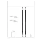 Labia Spreader with Clamps - Black Foto 7