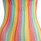 Subblime Rainbow Fishnet Dress – One Size — Photo 8