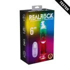 LED vibrējošs dildo – 15 cm (6″) – Caurspīdīgs Foto 1