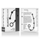 Black&Silver Korg Silicone Beads – 21 cm – Black — Photo 4