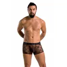 Short James Black - Lightweight Striped Translucent Shorts — Foto 1