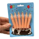 Świeczki-Party Penis Candles 6pcs Pack Flesh Foto 2